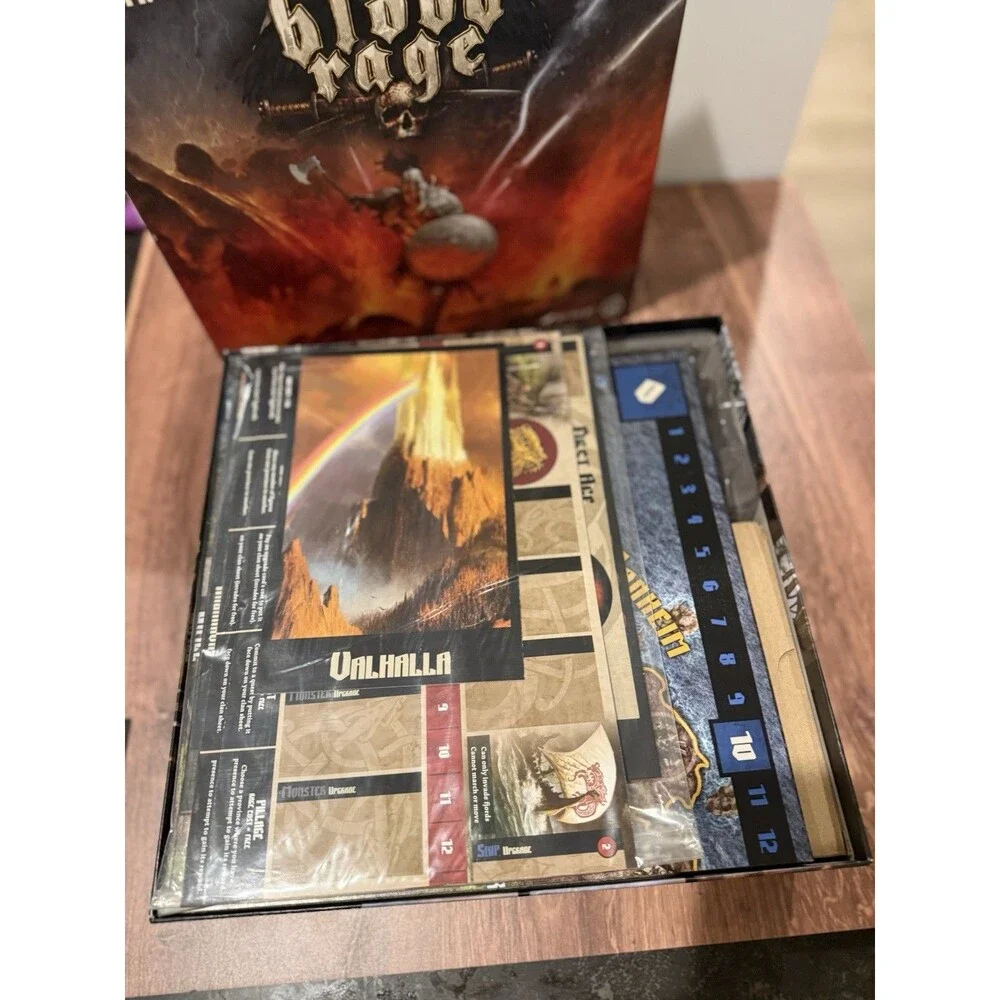 NEW Blood Rage Fantasy Board Game Complete, 2-4 players, ages 14+ 2015 Award